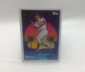 2020 TOPPS on DEMAND Summer Blockbuster - PRINT RUN 1886 - MIKE TROUT #1 - Picture 1 of 2