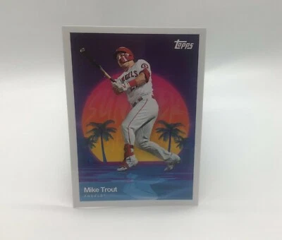 2020 TOPPS on DEMAND Summer Blockbuster - PRINT RUN 1886 - MIKE TROUT #1 - Image 1 of 2