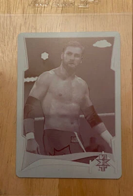 Scarce 2014 Topps WWE NXT #16 Sami Zayn Magenta Printing Plate 1 Of 1 Rookie RC! - Image 1 of 2