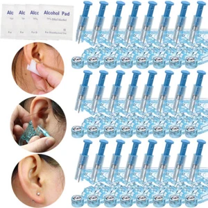 10-50X Disposable Sterile Unit Ear Nose Studs Piercing Gun Piercer Machine Tools - Picture 1 of 11