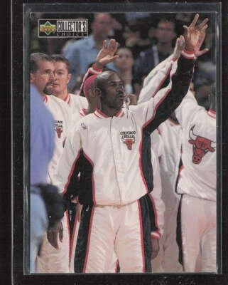 1997-98 Upper Deck Collector's Choice #394 Michael Jordan - Image 1 of 2