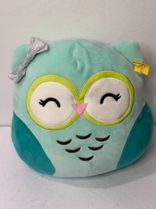 Squishmallow 12"" EFUA die blaugrüne Eule offizielles Kellytoy ultrasoftes Plüschtier - Bild 1 von 6