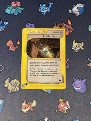 Pokémon Cards Crystal Shard 122/144 Uncommon Skyridge WOTC - (NM) - Image 1 of 4