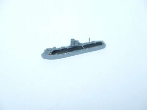 Kriegsmarine Landungsboot Navy Landing Craft EIDECHSE, Hansa 43 1:1250 dgrau - Bild 1 von 2