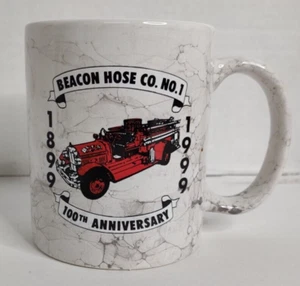 Fireman Coffee Mug Beacon Hose Co No 1 - 100th Anniversary - Picture 1 of 4