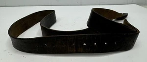 ariel canada brown leather belt mens 46 - Picture 1 of 8