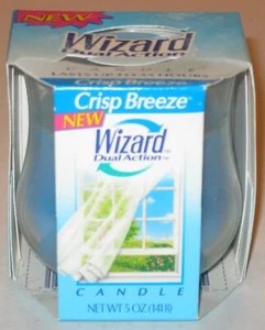 vintage air freshener candle - wizard duel action crisp breeze  1997 NIP - Picture 1 of 5