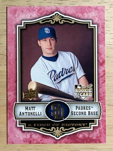 2009 UD A Piece of History Red #106 Matt Antonelli (NM) - Picture 1 of 2