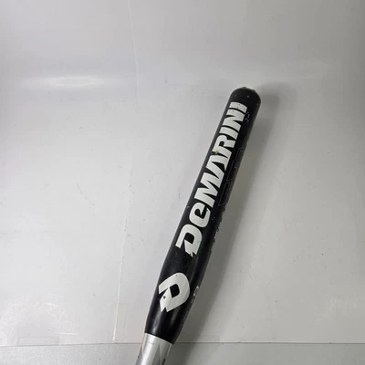 "Bate de softbol DeMarini CFF11 CF4 ST Pitch Black Plus 33 pulgadas 24 oz -9 barril de 2 1/4""" Foto 1 de 4