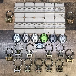 Anillo de amarre de carga para avión 30 piezas conexión/desconexión rápida con montajes - Imagen 1 de 8