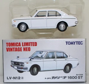 Tomica Limited Vintage TLV-N12a Toyota Carina 1600ST (White) 1/64 - Picture 1 of 5