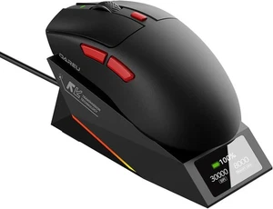 DAREU AE6 PRO Wireless Gaming Mouse with RGB 8K Charging Dock 88g Lightweight - Picture 1 of 10