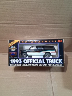 Vintage 1993 Dale Earnhardt Sr #3 Indianapolis 500 Chevrolet Suburban Diecast - Image 1 of 3