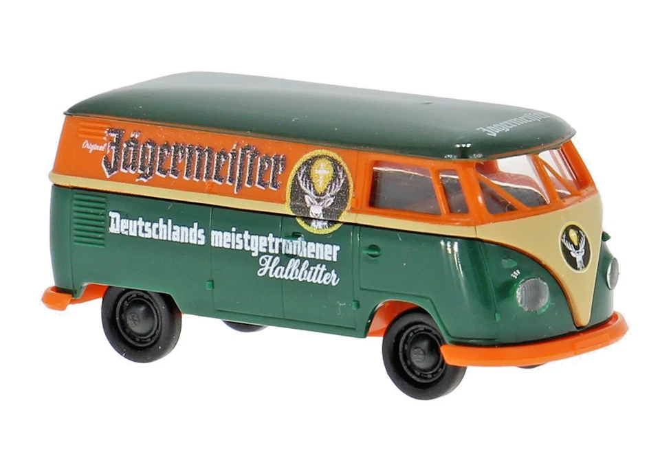 Brekina 32797 VW T1B Furgone Jägermeister, 1960, HO, Nuovo 2025 - Immagine 1 di 1
