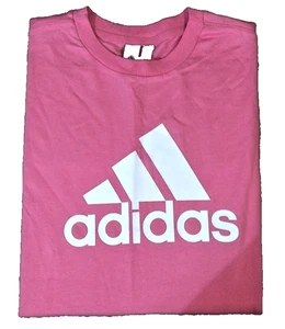 Adidas Mujer Manga Corta Rosa Pullover Camiseta Nueva Sin Etiquetas Talla L - Imagen 1 de 4