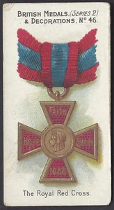 TADDY - BRITISH MEDALS & DECORATIONS (BLUE) - #46 THE ROYAL RED CROSS - Foto 1 di 2