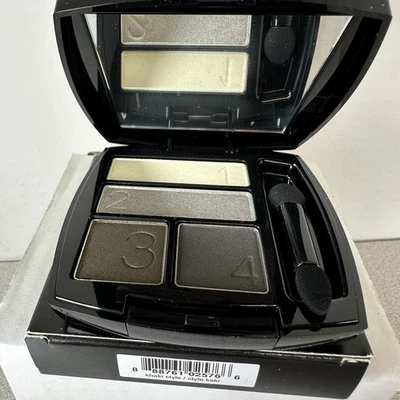 Avon True Color Eyeshadow Quad ~ "KHAKI STYLE" ~ DISCONTINUED - Image 1 of 3