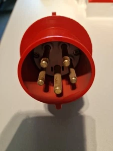 MENNEKES32A-6h/200/346V240/415V.3P+N+Typ:3266WIENKELSTECKER — UNBENUTZT#8 - Picture 1 of 7
