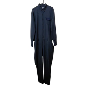 Romperjack Jumperjack Black Jumpsuit Suit Long Sleeve XXL Comfort Coverall - Picture 1 of 17