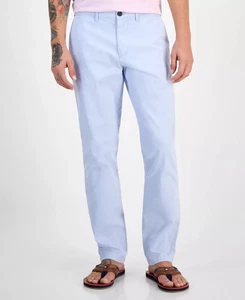 Tommy Hilfiger Herren TH Flex Stretch Slim-Fit Chino Hose Breezy Blau W33xL30 - Bild 1 von 2