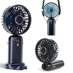 Portable Handheld Fan, Mini Fan Type-C Rechargeable, 4000mAh Battery Fans wit... - Picture 1 of 7
