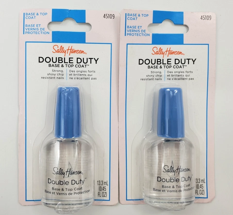 1 Sally Hansen Double Duty Base & Top Coat Nail Polish 45109