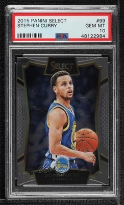 2015-16 Panini Select Concourse Stephen Curry #99 PSA 10 GEM MT - Image 1 of 2