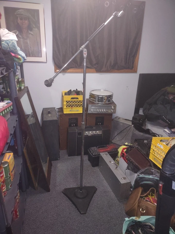 Atlas Sound Утяжеленный Студийный Микрофон с Бумом, Прекрасное Состояние товара, Винтажный - Изображение 1 из 4