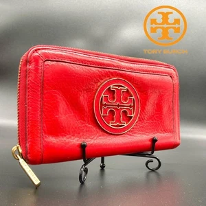 TORY BURCH Tory Burch Cartera Larga Redonda Cremallera Roja - Imagen 1 de 10