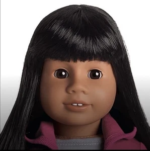 American Girl Doll JLY #11 - Addy Mold - Pelle chiara, capelli neri, occhi marroni - Foto 1 di 14