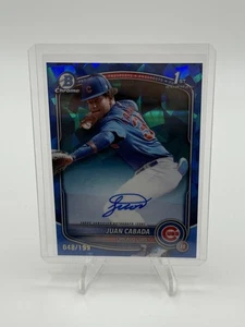 2025 Bowman Chrome Sapphire - Juan Cabada Auto /199 #CPSA-JC - Bild 1 von 2