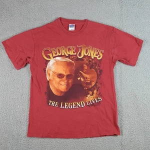 Vintage George Jones Honky-Tonk Country Gr. M Musik Tour Band T-Shirt Legende - Bild 1 von 5