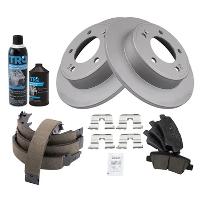 Kit de pastillas de freno y rotor de cerámica trasera para Hyundai Veloster 2012-2013 Foto 1 de 4