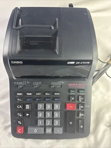 Casio DR-270TM Calculator Extra Large Display Heavy Duty Clock And Calendar - Picture 1 of 5