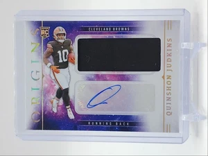 QUINSHON JUDKINS 2025 ORIGINS RPA ROOKIE PATCH AUTOGRAPH B RC AUTO Q5464 - Picture 1 of 2