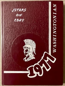 1977 BOOKER T. WASHINGTON HIGH SCHOOL YEARBOOK, THE WASHINGTONIAN, NORFOLK, VA - Picture 1 of 6