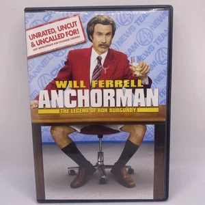 Anchorman: The Legend of Ron Burgundy (DVD, 2004, Extended Edition - Full Frame) - Picture 1 of 8