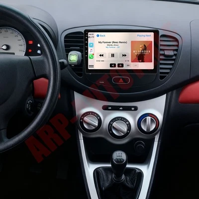 Für Hyundai i10 2007-2013 Android 15 GPS Apple Carplay Autoradio Navi Bluetooth - Bild 1 von 4