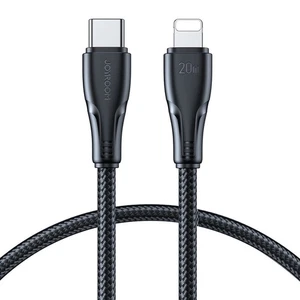 Kabel Joyroom Surpass Series A11 Lightning / USB-C 20W 1.2 m - czarny - Zdjęcie 1 z 12
