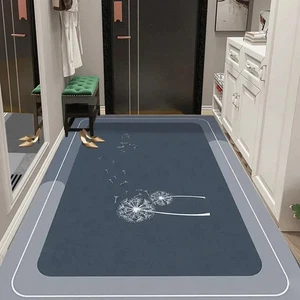 Alfombra Alfombra Diatomeas Tierra Pasillo Baño Cocina Alfombra Deslizante - Imagen 1 de 17