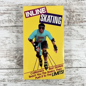 Inline Skating (VHS, 1991) Best Skaters Teach Basics, Then Push to Limits (NEW) - Picture 1 of 7