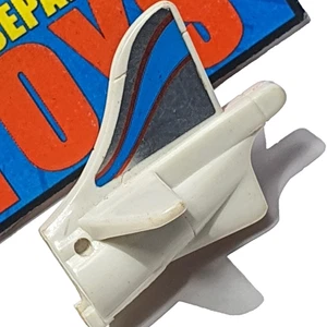Vtg Transformers G1 Slingshot TAIL FIN vertical wing original 1986 part - Picture 1 of 10