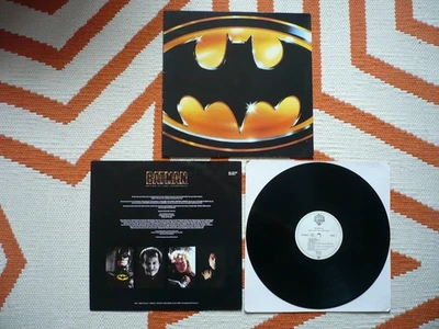 Prince Batman Motion Picture Soundtrack Vinyl 1989 Warner Bros 1st Press LP - Image 1 of 4