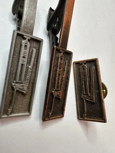 Vintage Tie Bar Clip Pin Menge 3 - Lincoln Schneidbrenner Schweißwerkzeuge - selten!! - Bild 1 von 7