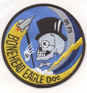 95th F-15 BONEHEAD EAGLE DOC patch - Picture 1 of 1