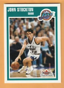 John Stockton Utah Jazz 2002-03 Fleer Tradition #160 Salón de la fama Gonzaga Bulldogs 12 W - Imagen 1 de 2