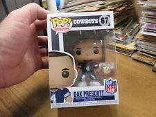 Funko POP Dak Prescott Dallas Cowboys Blue Jersey NFL Vinyl Figure #67