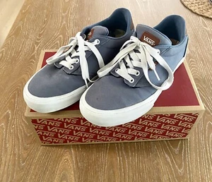 Vans Off the Wall Atwood Deluxe Men's Shoes Blue Size 8.5 - Picture 1 of 12