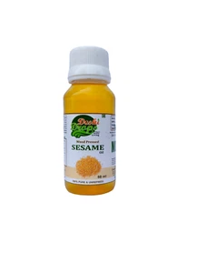 Deshi Drops Pure & Unrefined Cold Pressed Virgin Sesame Oil | 50 ML - Picture 1 of 3