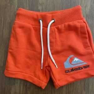 QUIKSILVER Shorts Boy 3T Toddler Sweat Easy Day Rib Sweat Orange Pull On Youth - Picture 1 of 7